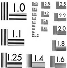 NBS 5分辨率靶（NBS 5 Bar Test Chart）